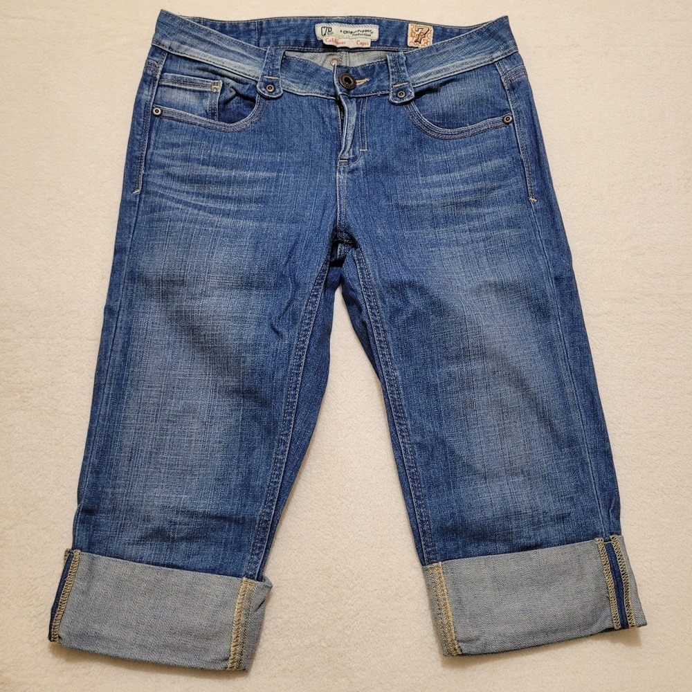 VTG Chip‎ And Pepper C7P Capri Jeans Womens Size 7 Juniors Cuffed